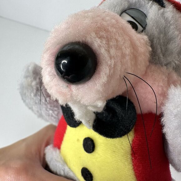 Vintage 80s Chuck E Cheese Pizza Time Theatre Plush Toy 9” Oriental Trading OTC - Picture 8 of 12